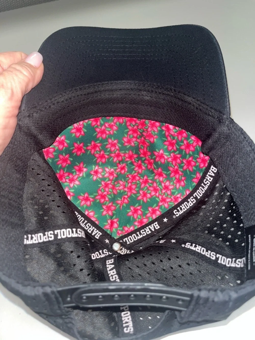 Barstool black trucker